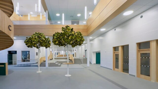 SSC berikar skolmiljön på Hedda Anderssongymnasiet